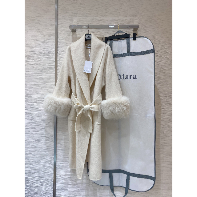 Max Mara - Max Mara マックスマーラカシミア100% ️ミンクファーコート38 美品の通販 by ジャスミン's shop