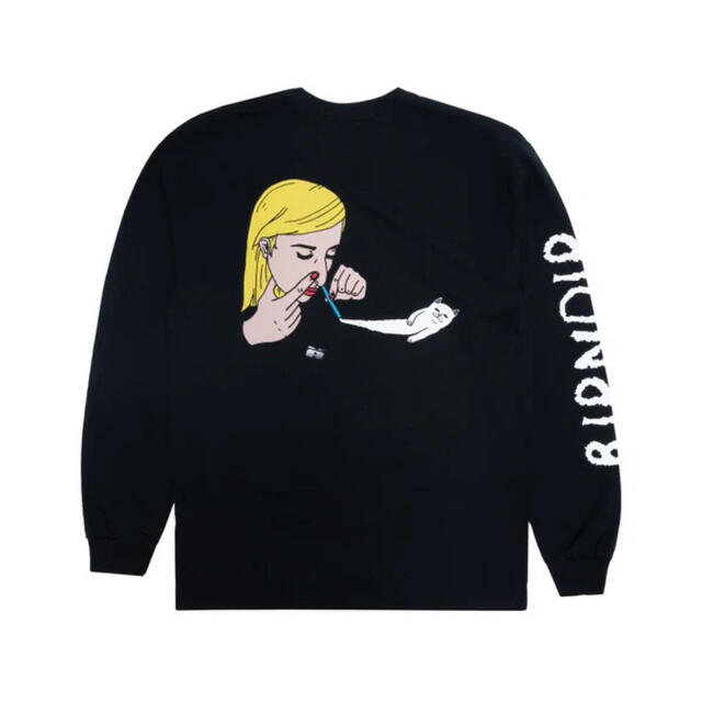 RIPNDIP ロンT COCONERM LONG SLEEVE ブラック M