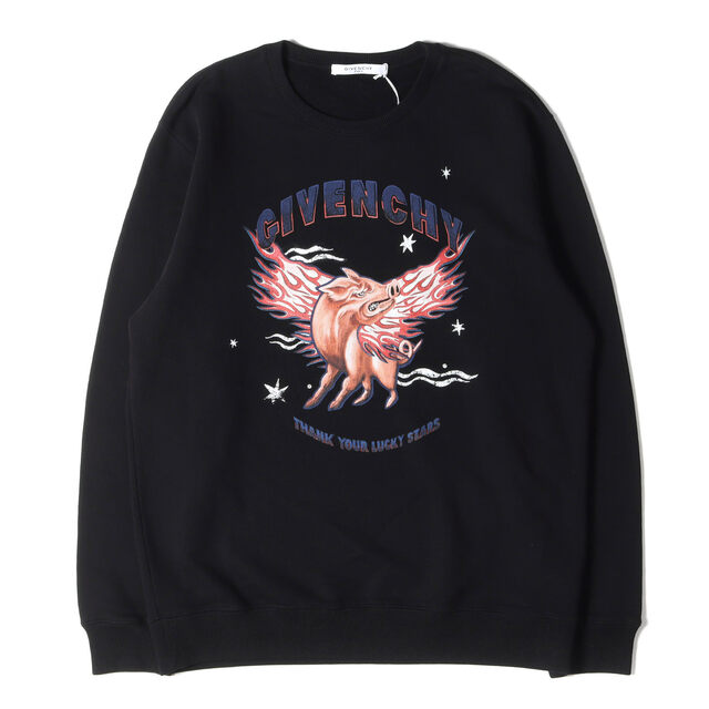 GIVENCHY ジバンシィ スウェット ピッグ グラフィック クルーネック