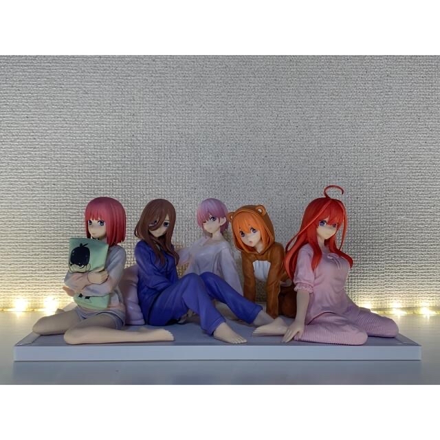 五等分の花嫁　プライズフィギュアセット　パジャマ