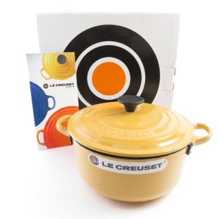 ルクルーゼ(LE CREUSET)のルクルーゼ ココットロンド 両手鍋 1点 イエロー系 20cm SC5571Z(鍋/フライパン)