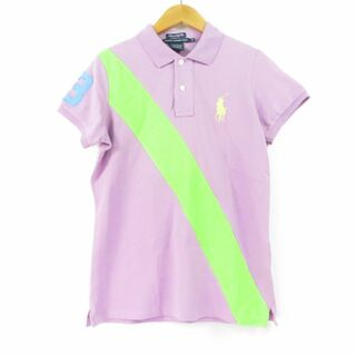 ラルフローレン(Ralph Lauren)のラルフローレンゴルフ 半袖ポロシャツ  パープル系 S ポニー AU775A51(ポロシャツ)