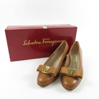 フェラガモ パンプス(ブラウン/茶色系)の通販 100点以上 | Ferragamo
