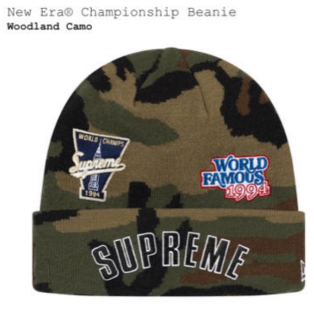 Supreme new era championship beanie