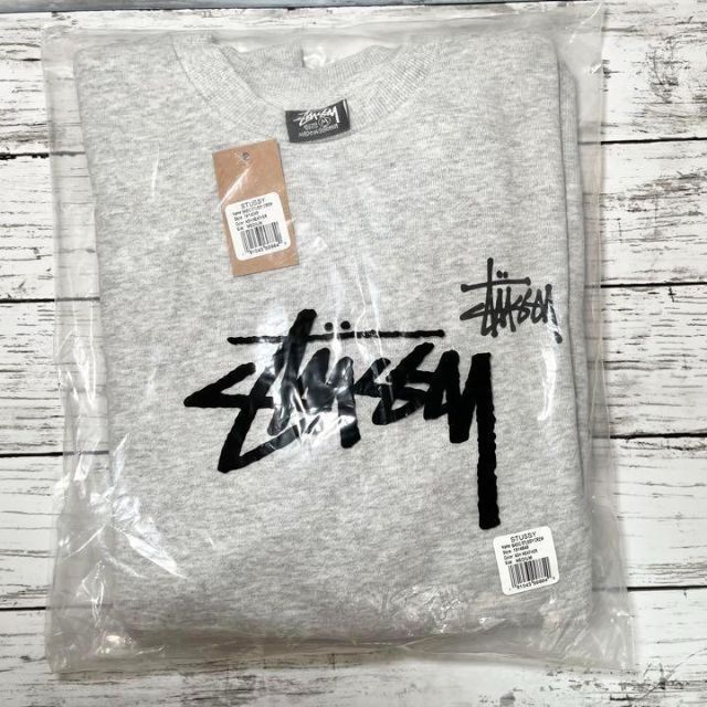 【新品・人気モデル】stussy スウェット トレーナー サイズM ブラック