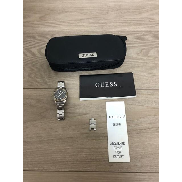 GUESS(ゲス)の【電池切 ・テスター稼働】  GUEES  ゲス　クォーツ腕時計　レディース レディースのファッション小物(腕時計)の商品写真