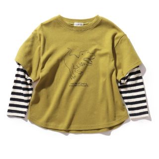 シューラルー(SHOO・LA・RUE)の未使用 シューラルー レイヤードトップスキッズ男の子トップス長袖(Tシャツ/カットソー)