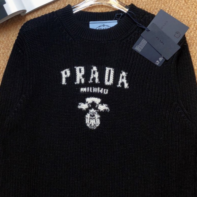 PRADA】16SS ラビットニット ユースケデビル着用 ブラック 確実正規品