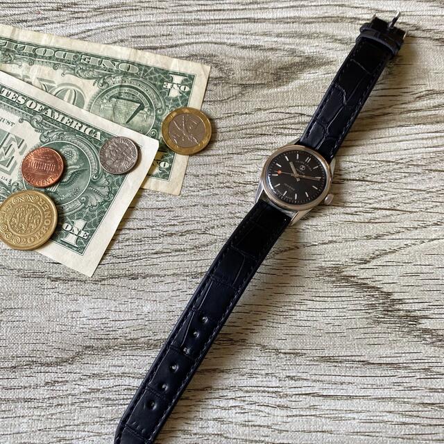 腕時計(アナログ) 【レトロな雰囲気】ファーブルルーバ ブラック 