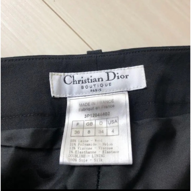 Christian Dior(クリスチャンディオール)のDior パンツ　36 ヴィトン　シャネル　ザラ　ユニクロ レディースのパンツ(カジュアルパンツ)の商品写真