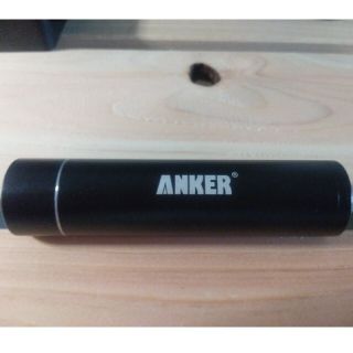 ANKER　軽量モバイルバッテリー　3200mAh(バッテリー/充電器)