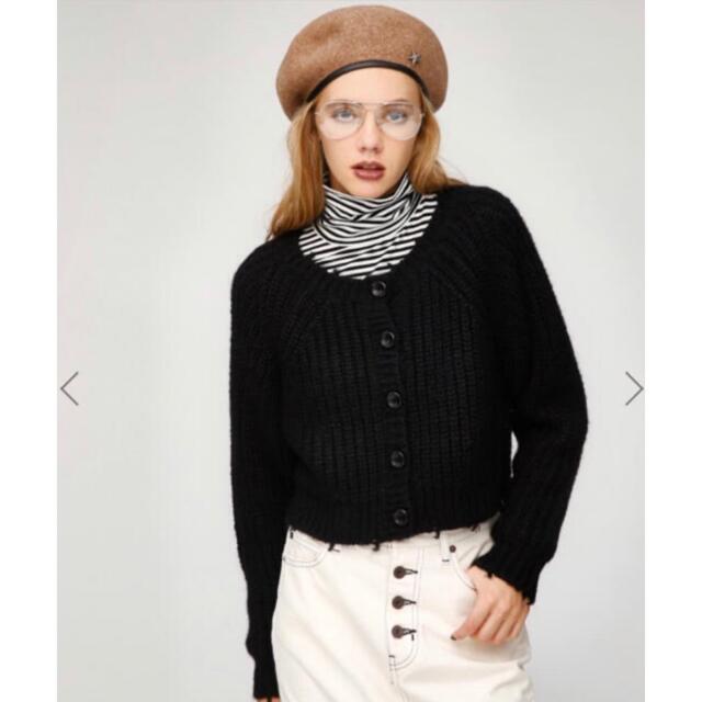 MOUSSY【大人気即完売】short knit cardigan