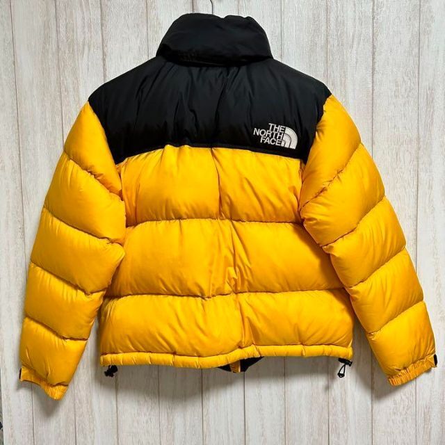 ☆美品☆ザ ノースフェイス ヌプシ ダウンジャケット イエローM
