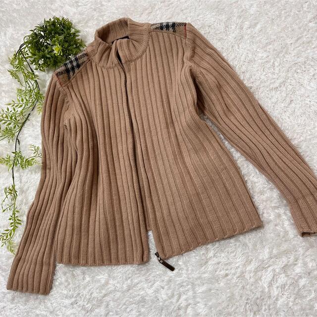 BURBERRY - BURBERRY LONDON バーバリー ノバチェック ニット BURBERRY - BURBERRY LONDON バーバリー ノバチェック ニット