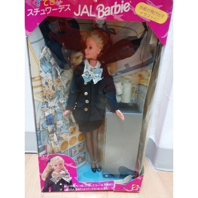 JALバービーすてきなスチュワーデス限定生産品 Barbie人形 着せ替え人形 | フリマアプリ ラクマ