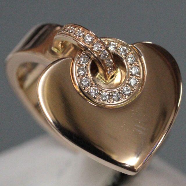 ファッションデザイナー BVLGARI クオーレリング(350793) ブルガリ