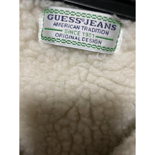 guess green label チェック　裏ボア　ジャケット