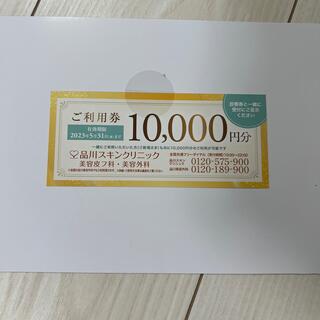品川スキンクリニック　10000円チケット(その他)