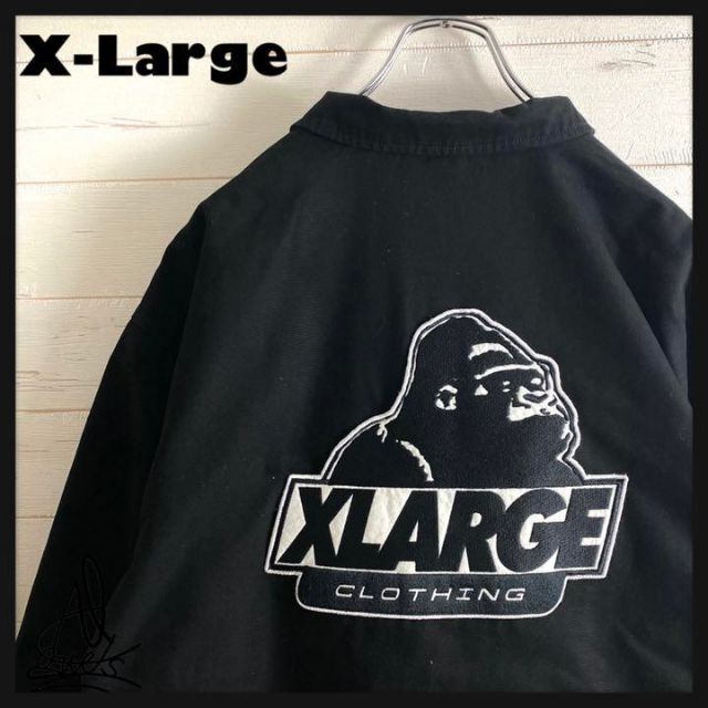 XLARGE ワークジャケット 黒