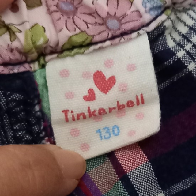 TINKERBELL(ティンカーベル)のTinkerbell 130 girls ショートパンツ キッズ/ベビー/マタニティのキッズ服女の子用(90cm~)(パンツ/スパッツ)の商品写真