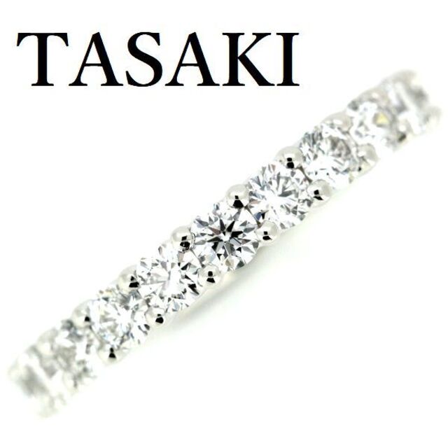 TASAKI ダイヤモンド 0.58ｃｔ ハーフエタニティー リング Pt950