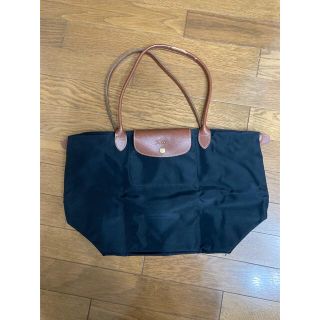 ロンシャン(LONGCHAMP)の【再値下げ】ロンシャンプリアージュ　L ブラック(トートバッグ)