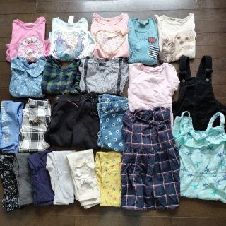 子供服 女の子 まとめ売り 24点 秋冬物 100~105cm 3~4T(その他)