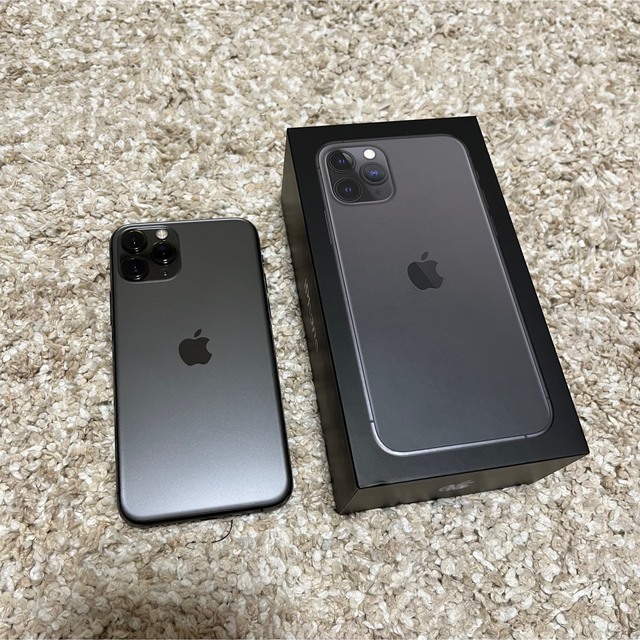 半額】 Apple - iPhone 11 pro スペースグレイ 256GB スマートフォン