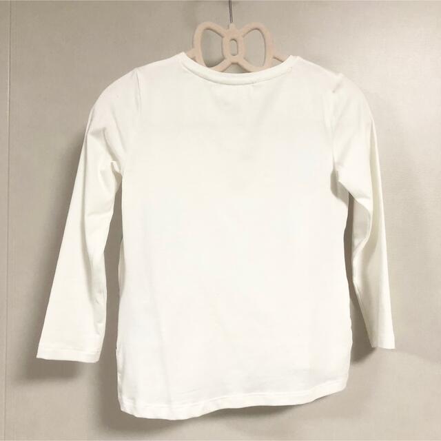 H&M(エイチアンドエム)のロングTシャツ　H&M 蝶々柄　バタフライ　ユニコーン　子供　キッズ キッズ/ベビー/マタニティのキッズ服女の子用(90cm~)(Tシャツ/カットソー)の商品写真