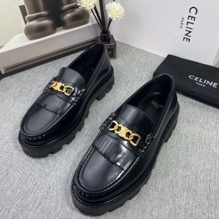 セリーヌ ローファー/革靴(レディース)の通販 200点以上 | celineの 売上高No.1の商品 CELINE マーガレット ローファー ローファー/革靴
