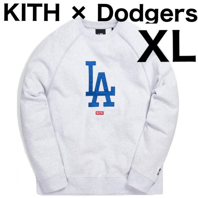 KITH×MLB LAドジャース　クルーネックL