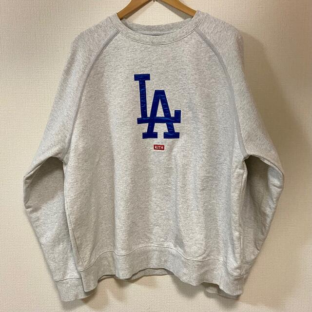 Supreme(シュプリーム)のKITH MLB Los Angeles Dodgers Crewneck XL メンズのトップス(スウェット)の商品写真