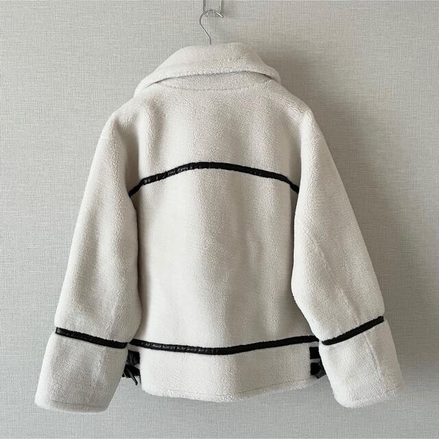 美品♡】mystrada マイストラーダ ボリュームボアライダースジャケット