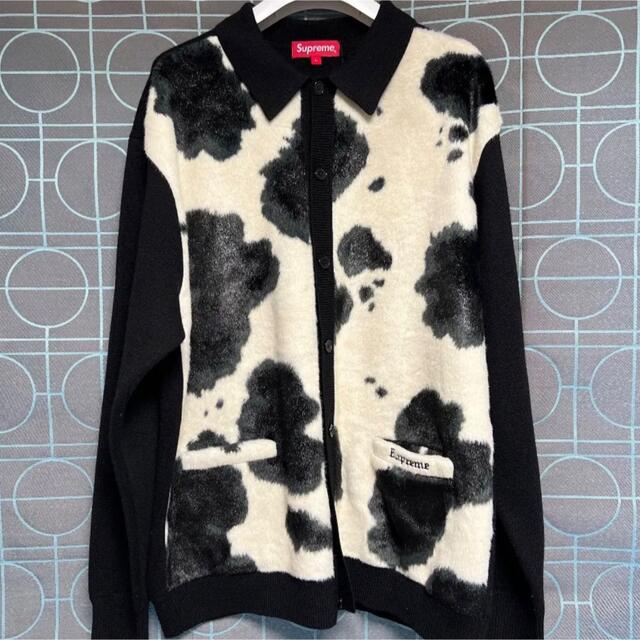 Supreme Cow Print Cardigan Black L | www.innoveering.net