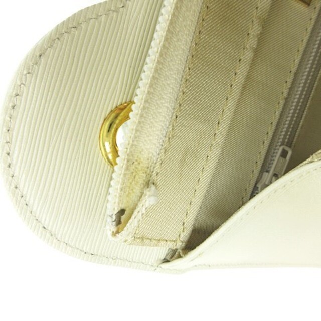 HANAE MORI(ハナエモリ)のハナエモリ HANAE MORI ロゴ モチーフ ハンドバッグ 白 レディースのバッグ(ハンドバッグ)の商品写真