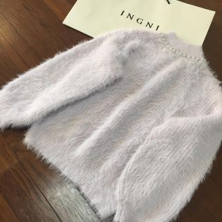 イング(INGNI)のINGNI♡フェレットフェザーニット(ニット/セーター)