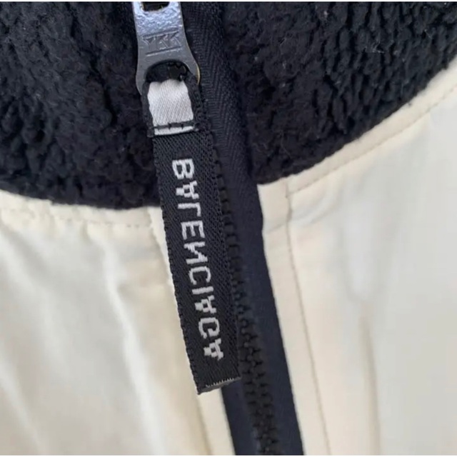 BALENCIAGA バレンシアガ リバーシブル ボア フリース ベスト ロゴ