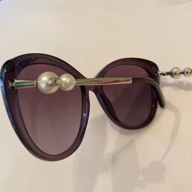 CHANEL - CHANEL ダブルパール サングラス5338-Hの通販 by こ