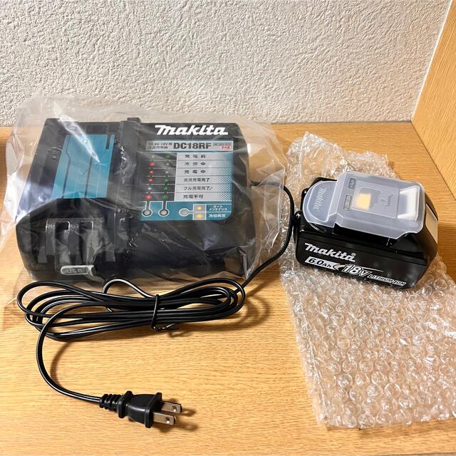 専用新品未使用最新バッテリーBL1860b充電器DC18RFセット