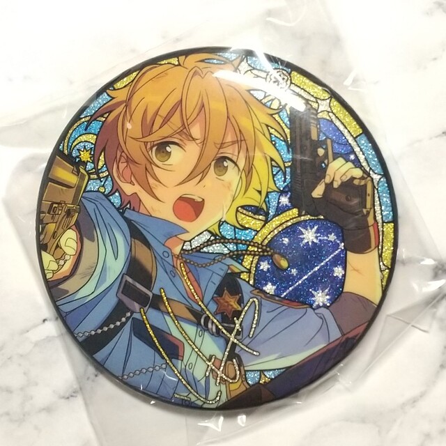 あんスタ 中国 星之所向 缶バッジ 真白友也 ならし あんスタ 中国 星之所向 缶バッジ 真白友也 ならし