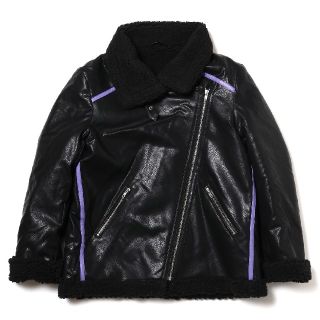 RADIO EVA  EVANGELION  BOA RIDERS JACKET(ライダースジャケット)