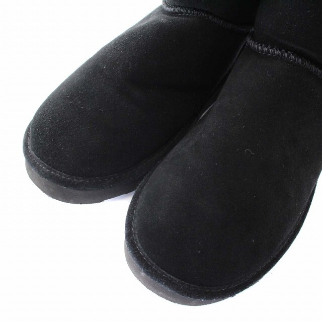 nano・universe(ナノユニバース)のナノユニバース BEARPAW ムートンブーツ ロング ウール 28cm 黒 レディースの靴/シューズ(ブーツ)の商品写真