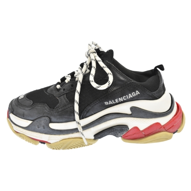 Balenciaga - BALENCIAGA バレンシアガ TRIPLE S トリプルエス ダッド 豊富な通販サイト バレンシアガ レッド ホワイト ブラック トリプルエス スニーカー