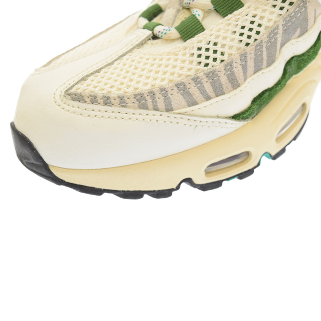 NIKE(ナイキ)のNIKE ナイキ AIR MAX 95 ERA エアマックス 95 エラ ローカットスニーカー CZ9723-100 US8.5 ホワイト/グリーン メンズの靴/シューズ(スニーカー)の商品写真