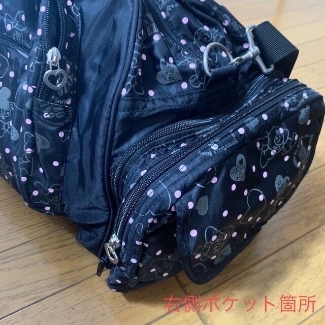 はな！【美品】mezzo pianoメゾピアノ リュック付ボストンバック mezzo piano Junior メゾピアノジュニア(mezzo junior)縦型