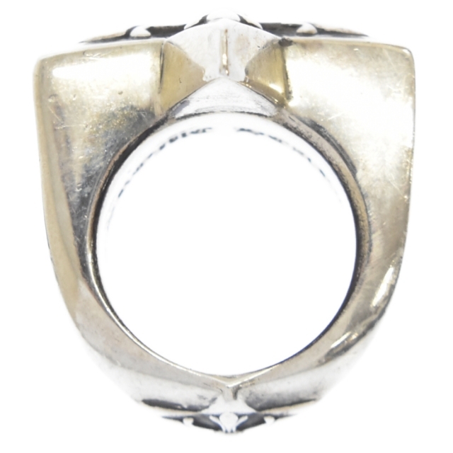 Chrome Hearts(クロムハーツ)のCHROME HEARTS クロムハーツ LARGE STAR RING ラージスターリング 17号 シルバー メンズのアクセサリー(リング(指輪))の商品写真