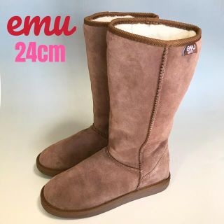 emu デニムムートンブーツ　26cm