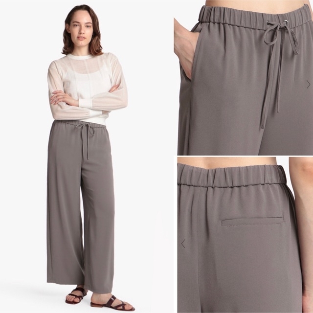 theory luxe 22SS 完売 セットアップ ブラウス ワイドパンツ | www