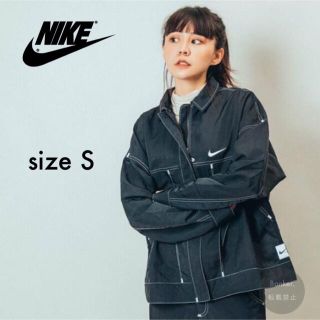 ナイキ(NIKE)のS《新品》NIKE ウィメンズ ウーブン ジャケット ナイロンジャケット シャツ(ナイロンジャケット)