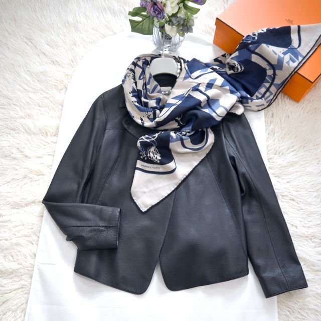 低価格で大人気の Hermes - ★HERMES★美品★ディアスキン★セリエ★レザーブルゾン★コート ライダースジャケット 低価格で大人気の Hermes - ★HERMES★美品★ディアスキン★セリエ★レザーブルゾン★コート ライダースジャケット